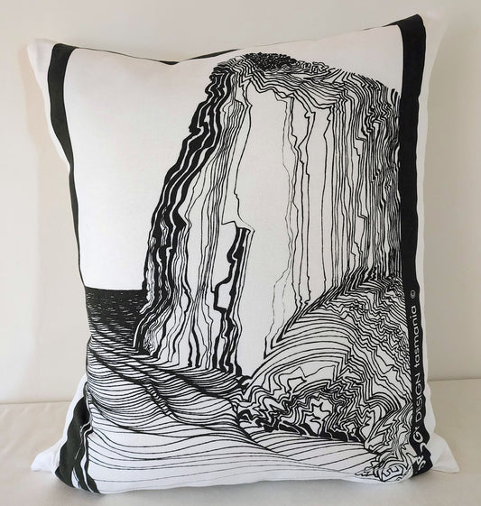 Cushion - Fluted Cape Bruny Island - (rectangular)