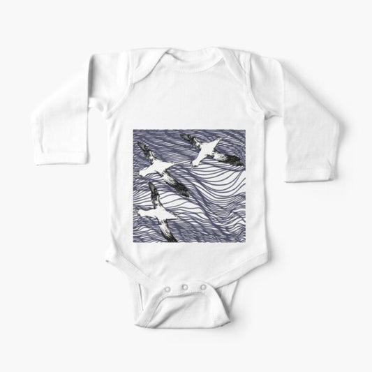 Baby's Long Sleeved One-Piece