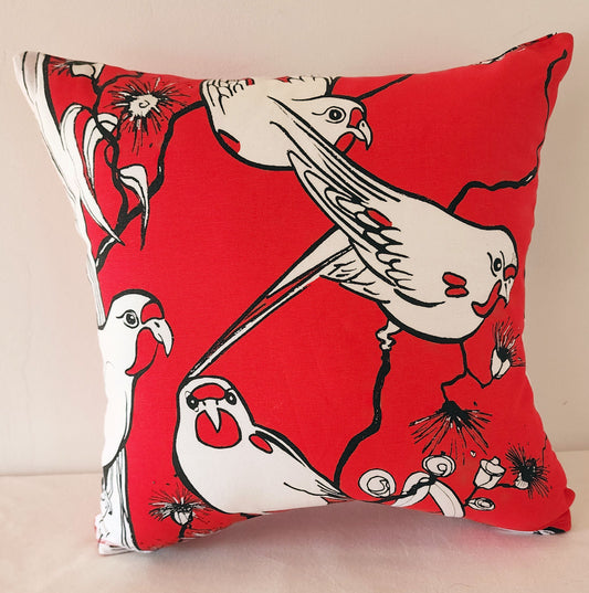 Cushion - Endangered Swift Parrot (square)