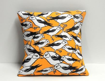 Cushion - Endangered Forty Spotted Pardalote (square)