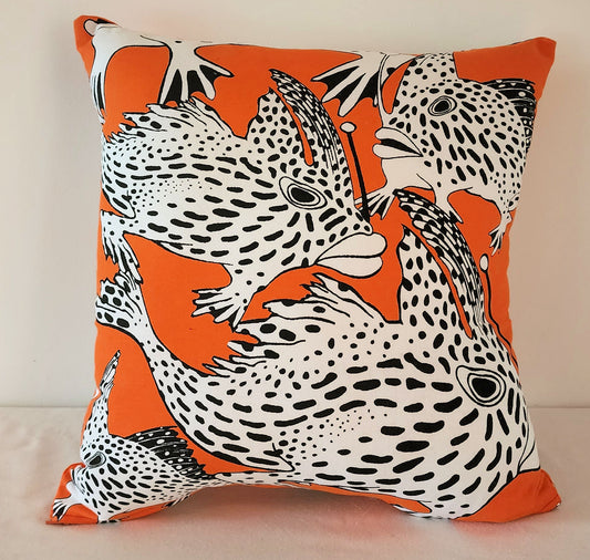 Cushion - Endangered Spotted Handfish (square)