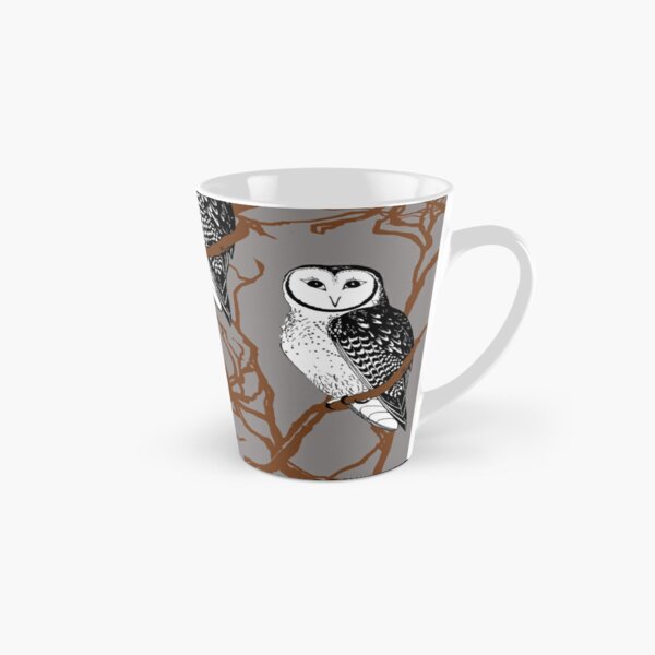 Tall coffee mug